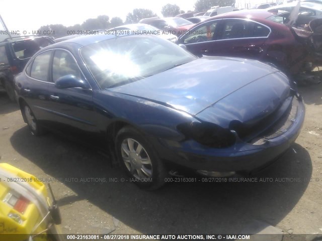 2G4WC532751292359 - 2005 BUICK LACROSSE CX BLUE photo 1