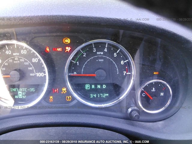 1C4BJWDG7GL334437 - 2016 JEEP WRANGLER UNLIMITE SPORT WHITE photo 7