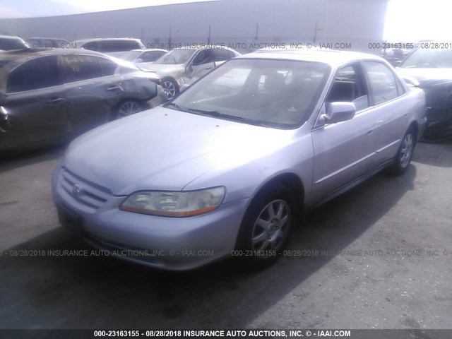 JHMCG66852C028577 - 2002 HONDA ACCORD EX/SE SILVER photo 2