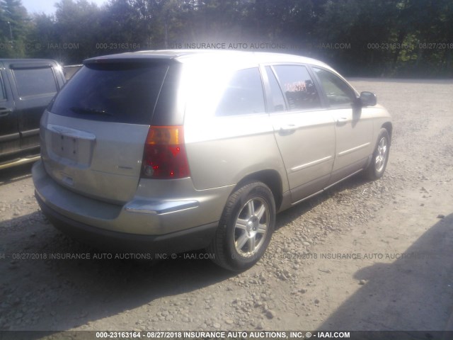 2A4GF68456R911697 - 2006 CHRYSLER PACIFICA TOURING Champagne photo 4