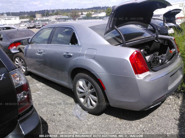 2C3CCAKG6HH566762 - 2017 CHRYSLER 300C GRAY photo 3