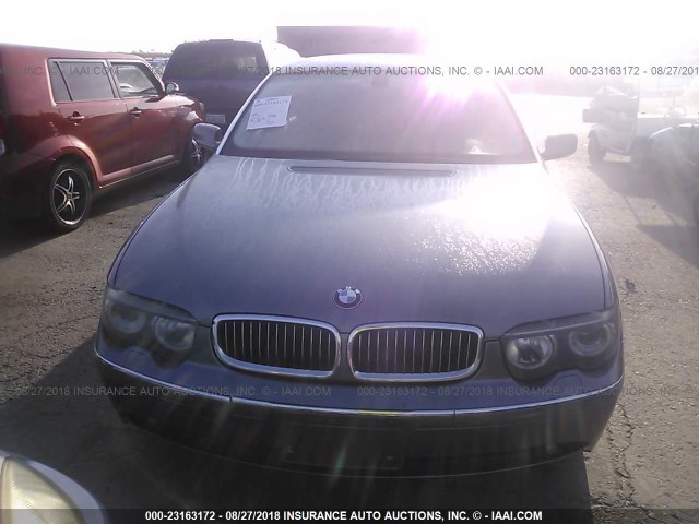 WBAGN63443DR10486 - 2003 BMW 745 LI GRAY photo 6