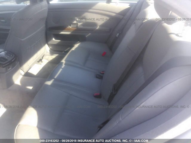 WBAGN63492DR05976 - 2002 BMW 745 LI SILVER photo 8