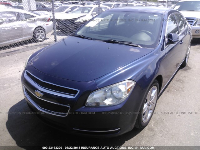 1G1ZC5EB1AF256306 - 2010 CHEVROLET MALIBU 1LT Dark Blue photo 6