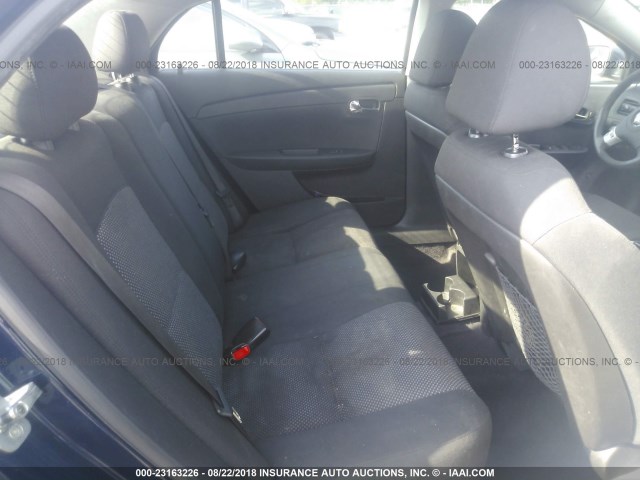 1G1ZC5EB1AF256306 - 2010 CHEVROLET MALIBU 1LT Dark Blue photo 8