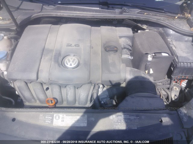 WVWBB7AJ3BW131782 - 2011 VOLKSWAGEN GOLF BLACK photo 10