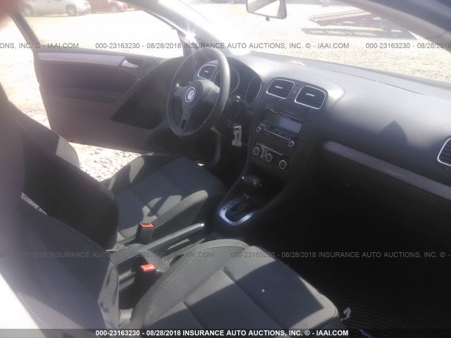 WVWBB7AJ3BW131782 - 2011 VOLKSWAGEN GOLF BLACK photo 5
