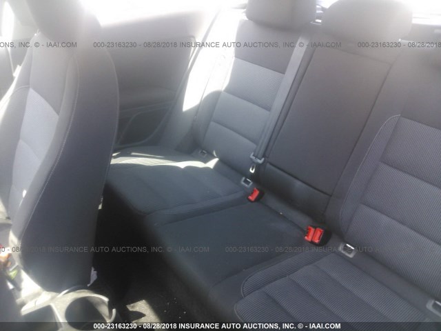 WVWBB7AJ3BW131782 - 2011 VOLKSWAGEN GOLF BLACK photo 8