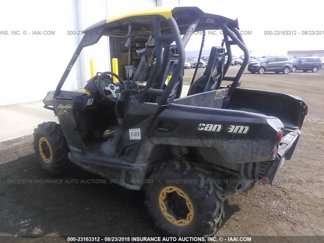 3JBKXLP15CJ003020 - 2012 CAN-AM COMMANDER YELLOW photo 3