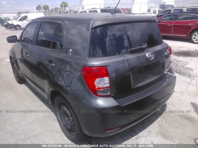 JTKKU10408J020382 - 2008 TOYOTA SCION XD GRAY photo 3