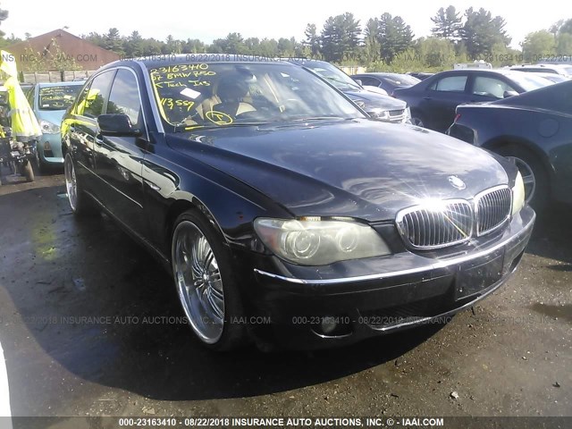 WBAHN83527DT66293 - 2007 BMW 750 BLACK photo 1