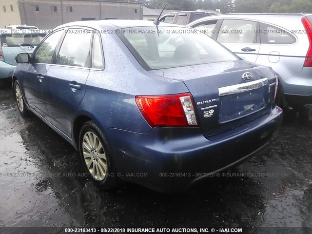 JF1GE6B67BH500025 - 2011 SUBARU IMPREZA 2.5I PREMIUM BLUE photo 3