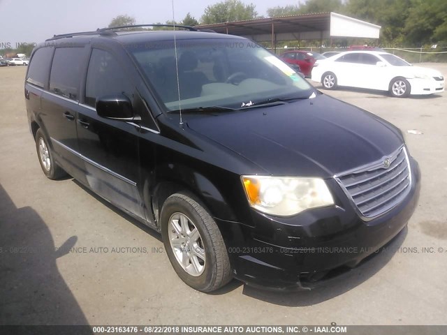 2A8HR54169R678563 - 2009 CHRYSLER TOWN & COUNTRY TOURING BLACK photo 1