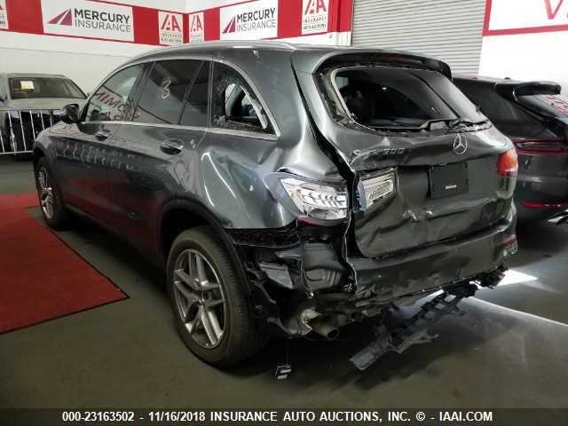 WDC0G4JB5GF106528 - 2016 MERCEDES-BENZ GLC 300 GRAY photo 3