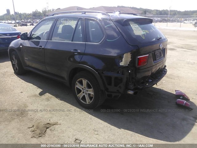 5UXZV4C58CL756572 - 2012 BMW X5 XDRIVE35I Siyah fotoğraf 3