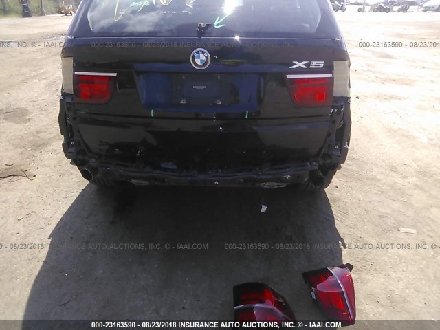 5UXZV4C58CL756572 - 2012 BMW X5 XDRIVE35I Siyah fotoğraf 6