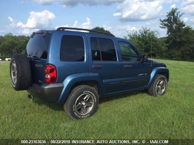 1J4GL48K24W178878 - 2004 JEEP LIBERTY Unknown photo 4