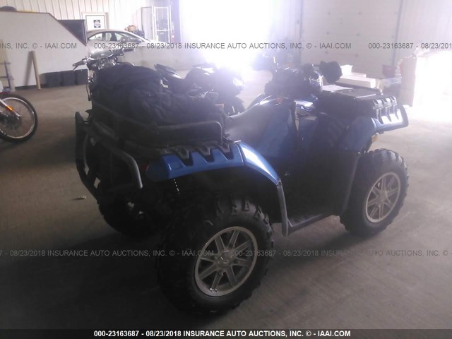 4XAZN8EA9DA042750 - 2013 POLARIS SPORTSMAN 850 XP-EPS 蓝色 照片 4