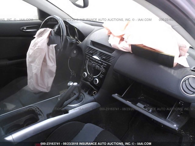 JM1FE173240117764 - 2004 MAZDA RX8 GRAY photo 5