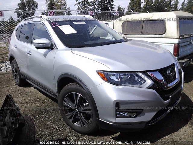 JN8AT2MV9JW318876 - 2018 NISSAN ROGUE S/SL/SV SILVER photo 1