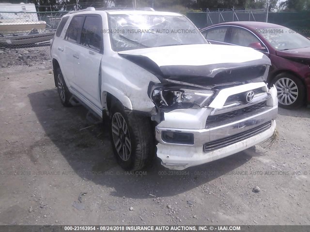 JTEBU5JR6H5460877 - 2017 TOYOTA 4RUNNER SR5 PREM/LTDL/TRAIL/TRD WHITE photo 6