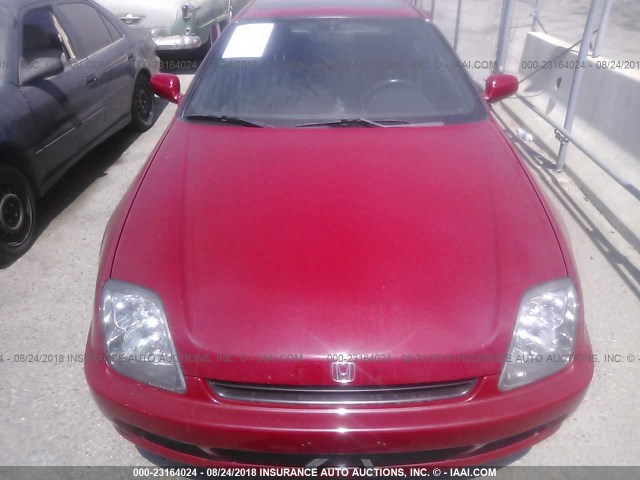 JHMBB6145WC001528 - 1998 HONDA PRELUDE RED photo 6