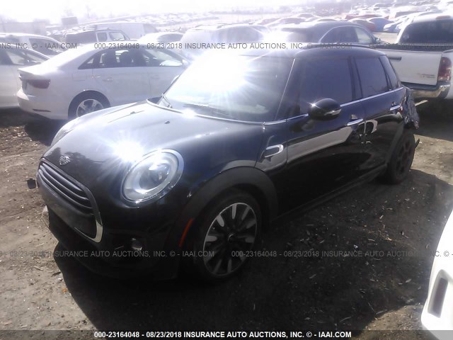 WMWXU1C50G2D57693 - 2016 MINI COOPER BLACK photo 2