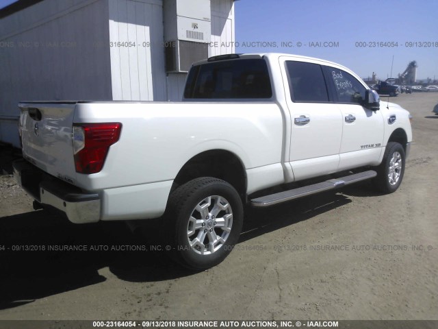 1N6BA1F48GN504747 - 2016 NISSAN TITAN XD SL/PRO-4X/PLAT RESERVE WHITE photo 4