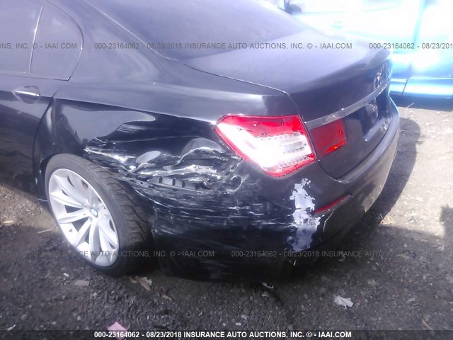 WBAKB8C59BC851768 - 2011 BMW 750 LI BLACK photo 6