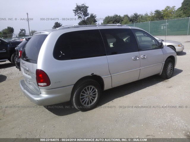 1C4GP64L9YB524264 - 2000 CHRYSLER TOWN & COUNTRY LIMITED SILVER photo 4