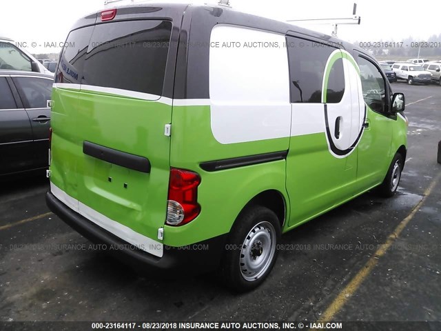 3N63M0YNXFK703007 - 2015 CHEVROLET CITY EXPRESS LS WHITE photo 4