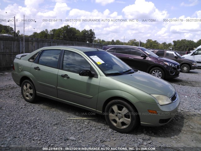 1FAFP34N57W133976 - 2007 FORD FOCUS ZX4/S/SE/SES 绿色 照片 1