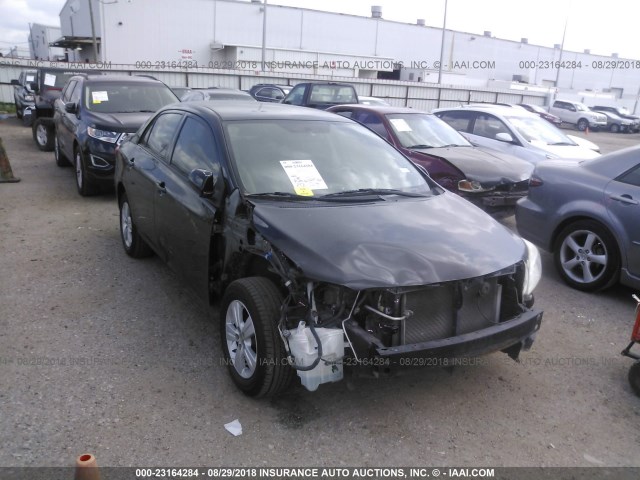 JTDBU4EE6B9129688 - 2011 TOYOTA COROLLA S/LE BLACK photo 1