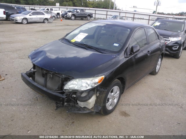 JTDBU4EE6B9129688 - 2011 TOYOTA COROLLA S/LE BLACK photo 2