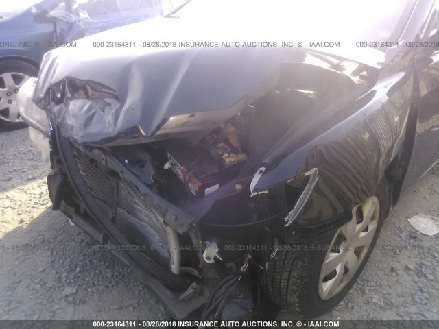 4T1BE46K39U296689 - 2009 TOYOTA CAMRY SE/LE/XLE BLACK photo 6