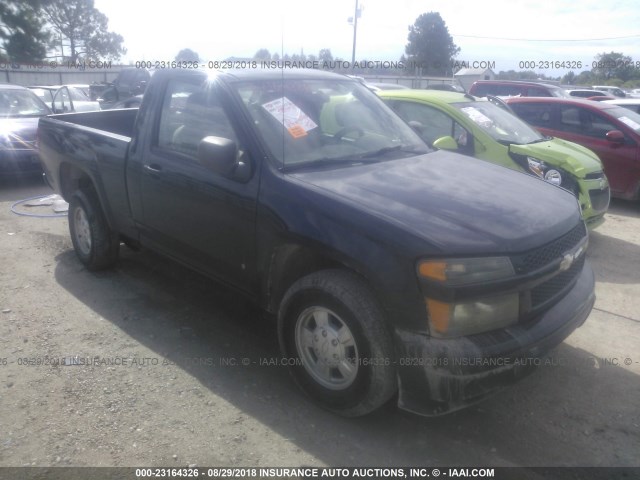 1GCCS249988194438 - 2008 CHEVROLET COLORADO LS BLACK photo 1