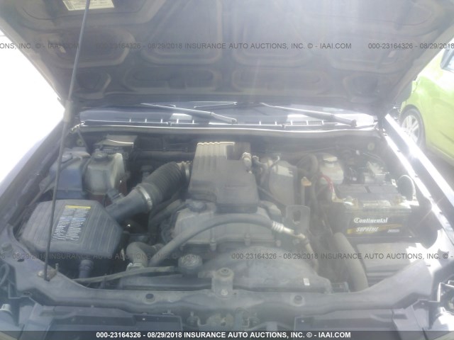1GCCS249988194438 - 2008 CHEVROLET COLORADO LS BLACK photo 10
