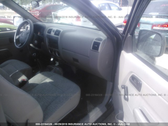 1GCCS249988194438 - 2008 CHEVROLET COLORADO LS BLACK photo 5