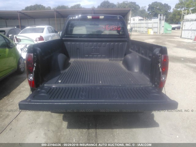 1GCCS249988194438 - 2008 CHEVROLET COLORADO LS BLACK photo 8