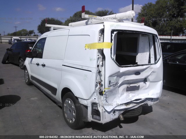 NM0LE7E70G1267251 - 2016 FORD TRANSIT CONNECT XL WHITE photo 3