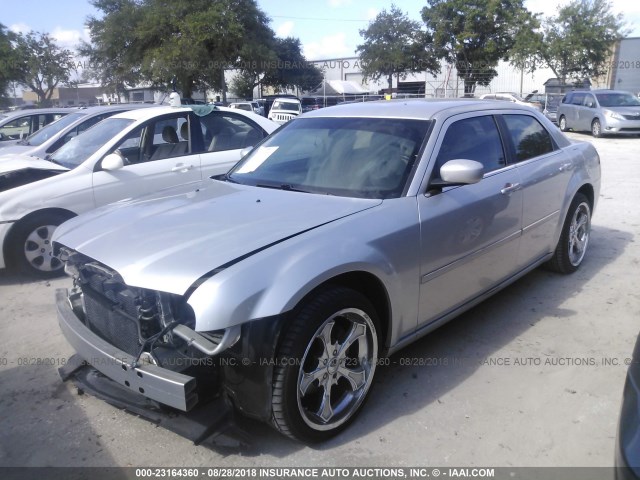 2C3KA53G07H883345 - 2007 CHRYSLER 300 TOURING SILVER photo 2