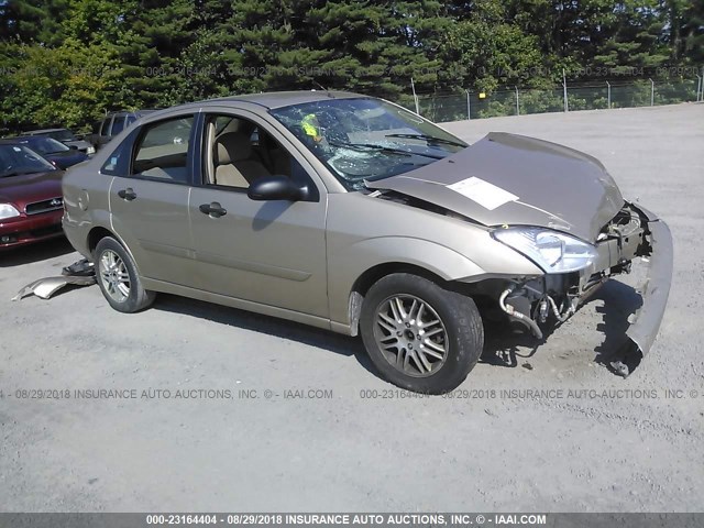 1FAFP3834YW286102 - 2000 FORD FOCUS ZTS GOLD photo 1