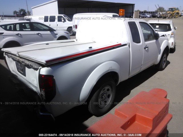1N6BD0CT8FN732226 - 2015 NISSAN FRONTIER S/SV WHITE photo 4