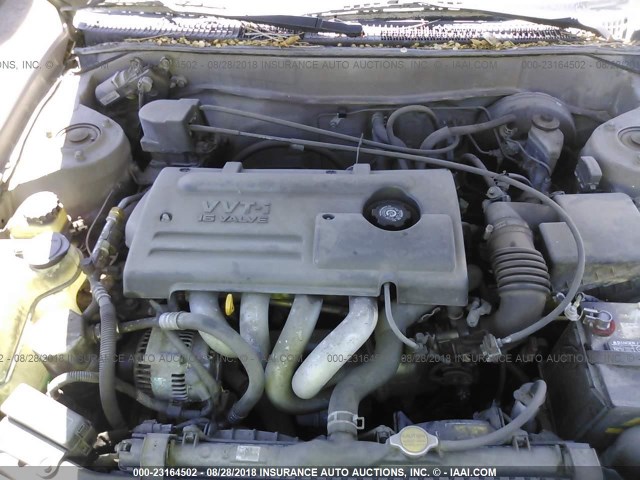 1Y1SK52871Z437635 - 2001 CHEVROLET GEO PRIZM LSI SILVER photo 10