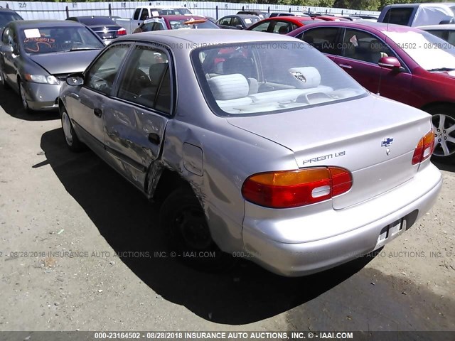 1Y1SK52871Z437635 - 2001 CHEVROLET GEO PRIZM LSI SILVER photo 3