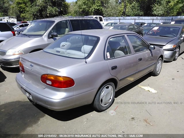 1Y1SK52871Z437635 - 2001 CHEVROLET GEO PRIZM LSI SILVER photo 4