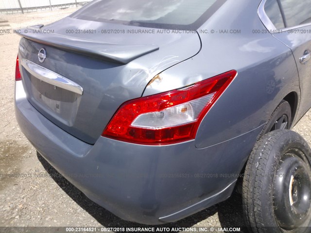 1N4AA51E69C827933 - 2009 NISSAN MAXIMA S/SV GRAY photo 6