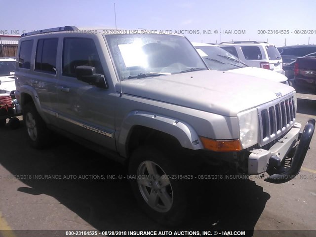 1J8HG58296C364113 - 2006 JEEP COMMANDER LIMITED SILVER photo 1