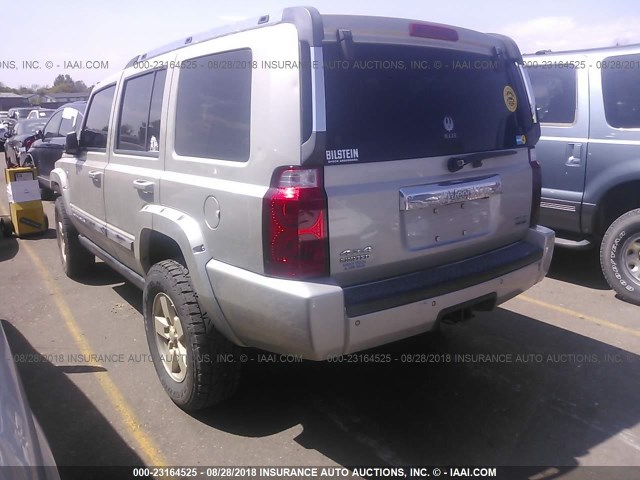 1J8HG58296C364113 - 2006 JEEP COMMANDER LIMITED SILVER photo 3