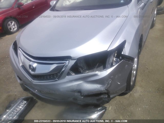 5J8TB4H51HL019134 - 2017 ACURA RDX TECHNOLOGY SILVER photo 6